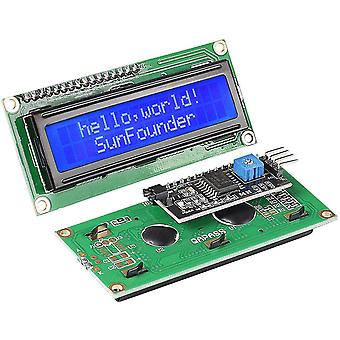 LCD1602 Character Display Module with I2C Backpack